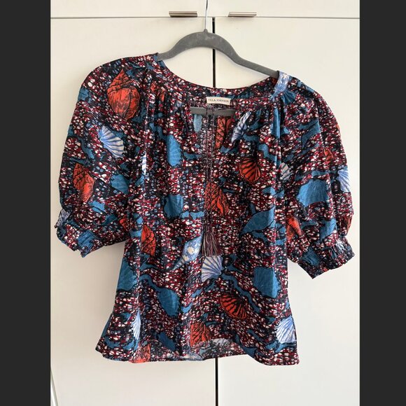 Ulla Johnson Tops - Ulla Johnson Women's Multicolor Printed Top 6 **Matching Skirt Available**